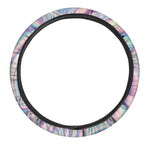 Psychedelic Holographic Print Car Steering Wheel Cover