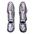 Psychedelic Holographic Print Muay Thai Shin Guards