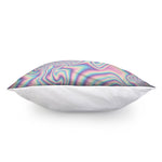 Psychedelic Holographic Print Pillow Cover