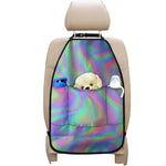 Psychedelic Holographic Trippy Print Car Seat Organizers