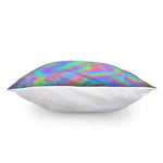Psychedelic Holographic Trippy Print Pillow Cover