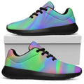 Psychedelic Holographic Trippy Print Walking Shoes