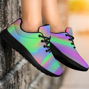 Psychedelic Holographic Trippy Print Sport Shoes GearFrost