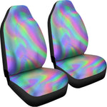 Psychedelic Holographic Trippy Print Universal Fit Car Seat Covers