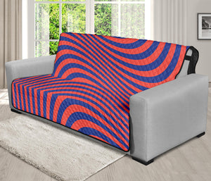 Psychedelic Illusion Print Futon Protector