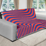 Psychedelic Illusion Print Futon Protector