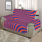 Psychedelic Illusion Print Half Sofa Protector