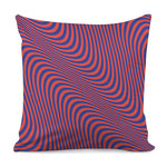 Psychedelic Illusion Print Pillow Cover