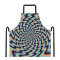 Psychedelic Illusory Motion Print Apron
