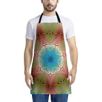 Psychedelic Kaleidoscope Print Apron