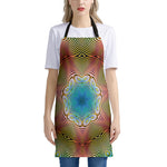 Psychedelic Kaleidoscope Print Apron