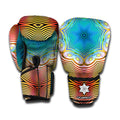 Psychedelic Kaleidoscope Print Boxing Gloves