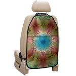 Psychedelic Kaleidoscope Print Car Seat Organizers