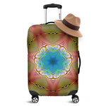 Psychedelic Kaleidoscope Print Luggage Cover
