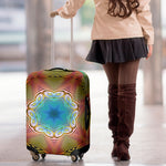 Psychedelic Kaleidoscope Print Luggage Cover