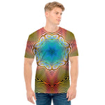 Psychedelic Kaleidoscope Print Men's T-Shirt