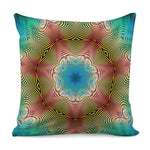 Psychedelic Kaleidoscope Print Pillow Cover