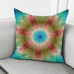 Psychedelic Kaleidoscope Print Pillow Cover