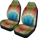 Psychedelic Kaleidoscope Print Universal Fit Car Seat Covers