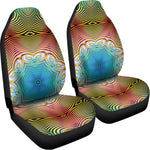 Psychedelic Kaleidoscope Print Universal Fit Car Seat Covers