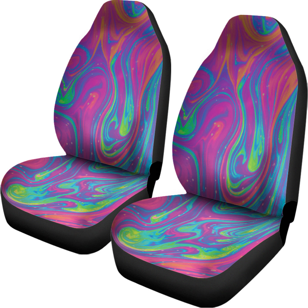 Psychedelic Liquid Print Universal Fit Car Seat Covers