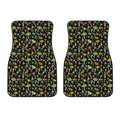 Psychedelic Mushroom Pattern Print Front Car Floor Mats