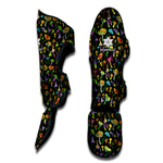 Psychedelic Mushroom Pattern Print Muay Thai Shin Guard