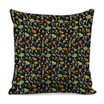 Psychedelic Mushroom Pattern Print Pillow Cover
