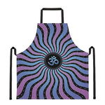Psychedelic Om Print Apron