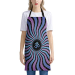Psychedelic Om Print Apron