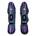 Psychedelic Om Print Muay Thai Shin Guards