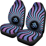 Psychedelic Om Print Universal Fit Car Seat Covers