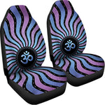 Psychedelic Om Print Universal Fit Car Seat Covers
