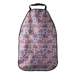 Psychedelic Pizza Pattern Print Car Seat Organizers