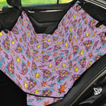 Psychedelic Pizza Pattern Print Pet Car Back Seat Cover