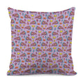 Psychedelic Pizza Pattern Print Pillow Cover