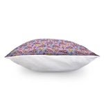 Psychedelic Pizza Pattern Print Pillow Cover