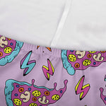 Psychedelic Pizza Pattern Print Sofa Cover