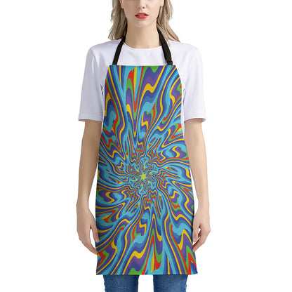 Psychedelic Print Apron