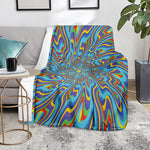 Psychedelic Print Blanket