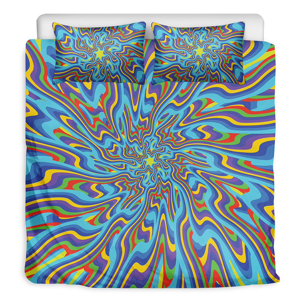 Psychedelic Print Duvet Cover Bedding Set