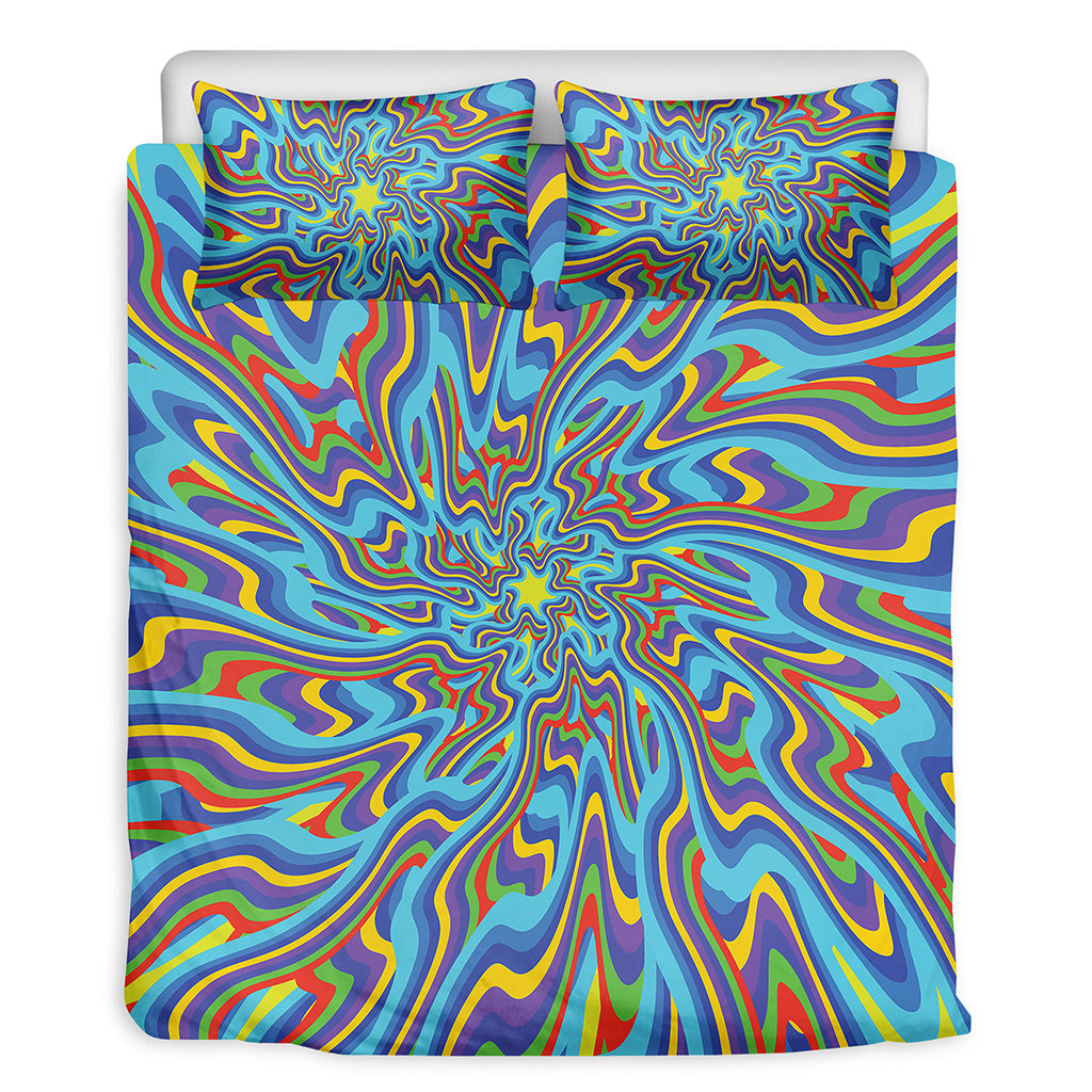 Psychedelic Print Duvet Cover Bedding Set