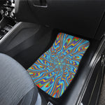 Psychedelic Print Front Car Floor Mats