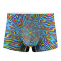 Psychedelic Print Men's Boxer Briefs