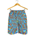 Psychedelic Print Men's Shorts