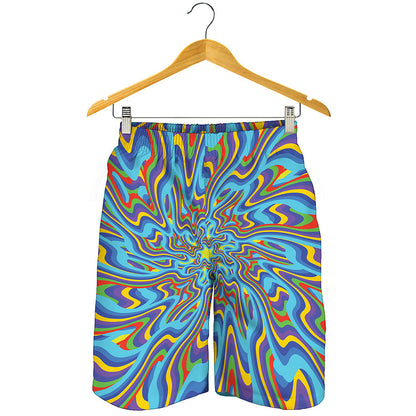 Psychedelic Print Men's Shorts