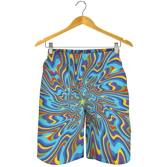 Psychedelic Print Men's Shorts