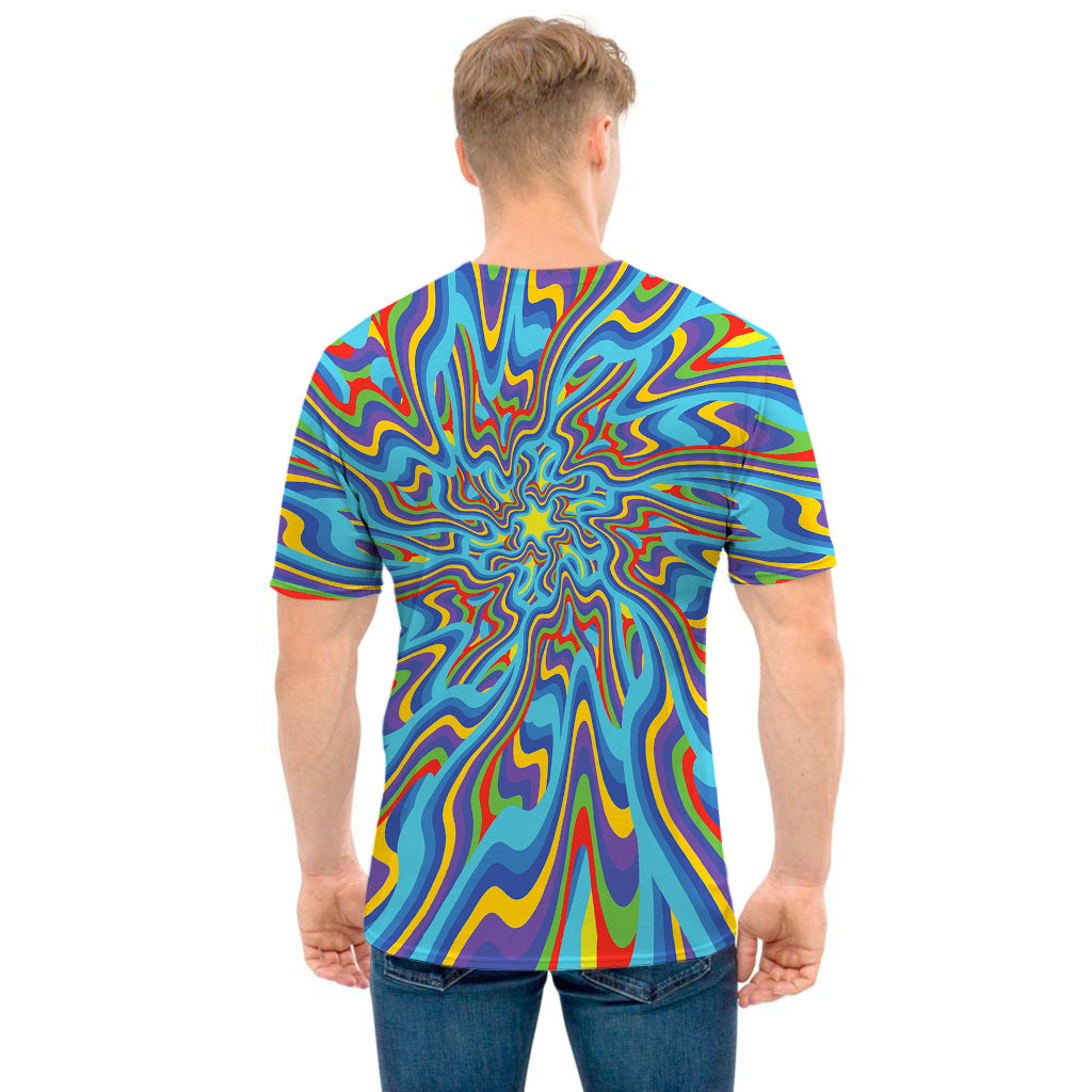 Psychedelic Print Men's T-Shirt