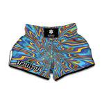 Psychedelic Print Muay Thai Boxing Shorts