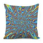 Psychedelic Print Pillow Cover